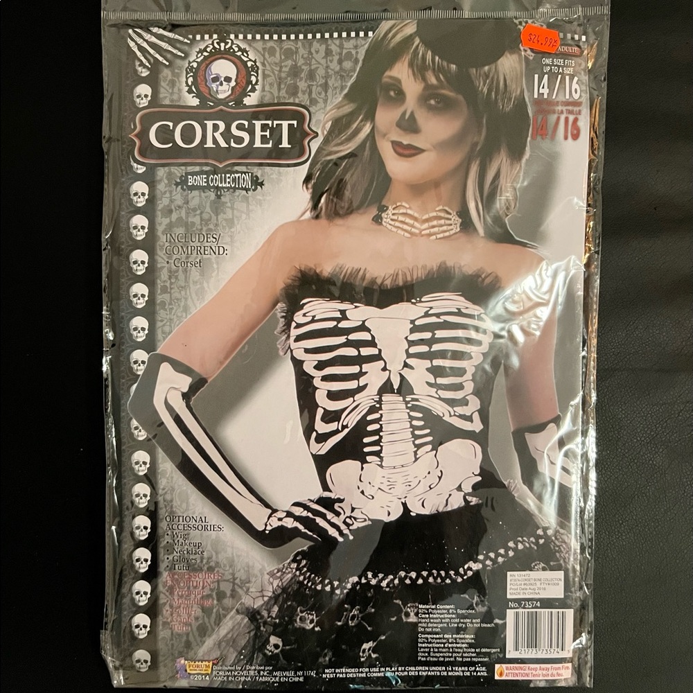 Skeleton Corset